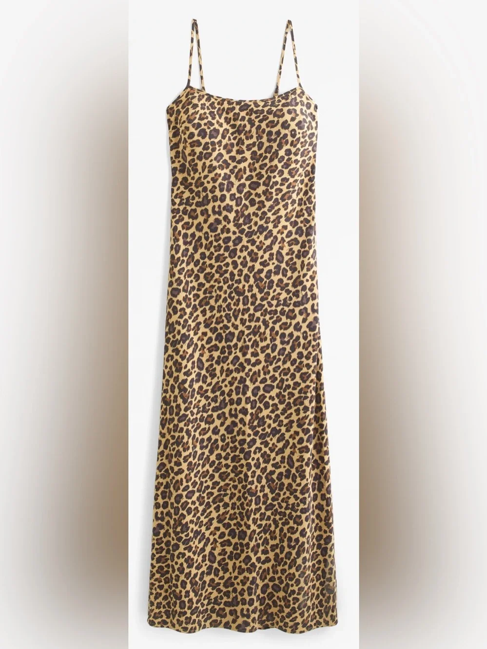 NWT A&F Julia Slip Maxi Dress Leopard Size L